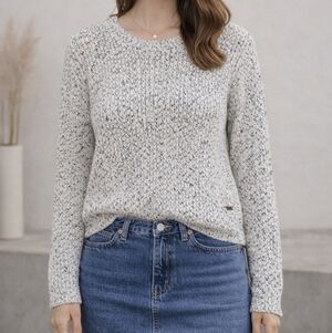 Roots Heatherd Grey Sweater